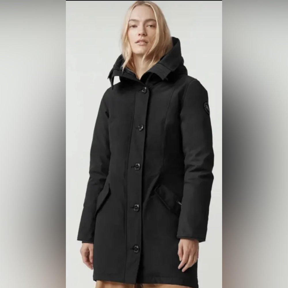CANADA GOOSE ROSSCLAIR PARKA BLACK LABEL (Black) M FOR SALE